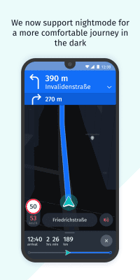 Screenshot of the application HERE WeGo - #8