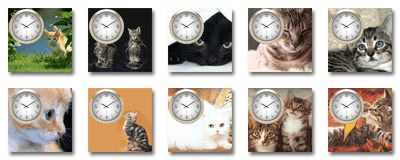 Screenshot of the application Image Clock - #3