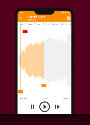 Screenshot of the application AIMP: Audio Scissors - #5