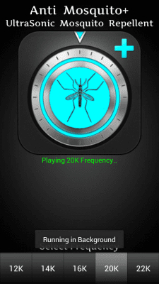 Screenshot of the application Anti Mosquito Plus - #2