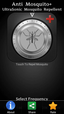 Screenshot of the application Anti Mosquito Plus - #3