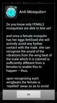 Screenshot of the application Anti Mosquito Plus - #4
