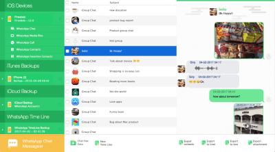 Screenshot of the application WhatsApp Pocket - #1