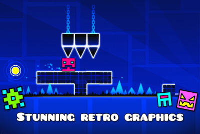 Screenshot of the application Geometry Dash Lite - #3