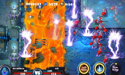 Screenshot of the application Defender II - #5