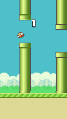 Screenshot of the application Flappy Bird - #5