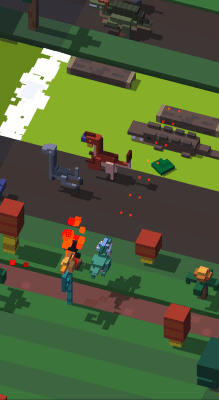Screenshot of the application Crossy Road - #4