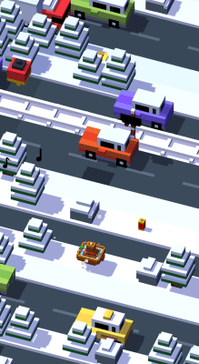 Screenshot of the application Crossy Road - #6