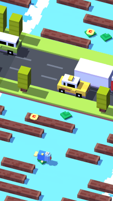 Screenshot of the application Crossy Road - #7