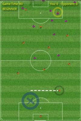 Screenshot of the application Soccer - #2