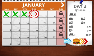 Screenshot of the application Sandwich - #3
