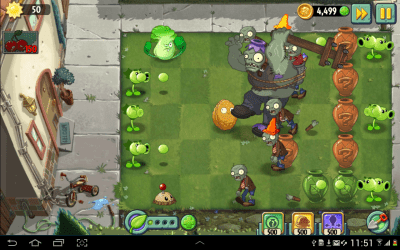 Screenshot of the application Plants vs. Zombies 2 - #6