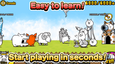 Screenshot of the application The Battle Cats - #2
