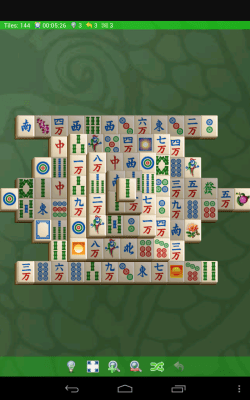 Screenshot of the application Mahjong - #1