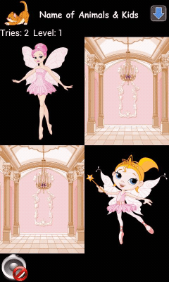 Screenshot of the application Princesses and Fairies - #1