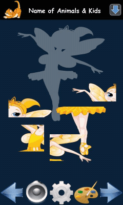 Screenshot of the application Princesses and Fairies - #3