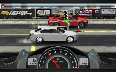 Screenshot of the application Drag Racing - #8