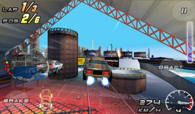 Screenshot of the application Raging Thunder 2 - Free - #1