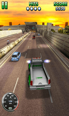 Screenshot of the application Hess Racer - #1