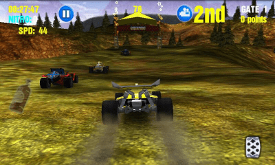 Screenshot of the application Dust: Offroad Racing - #1