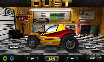 Screenshot of the application Dust: Offroad Racing - #10