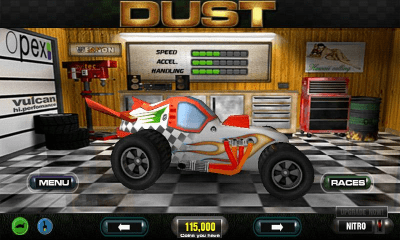 Screenshot of the application Dust: Offroad Racing - #12