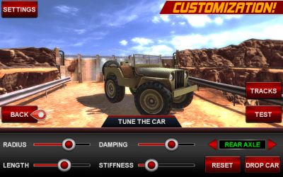 Screenshot of the application Offroad Legends Free - #9