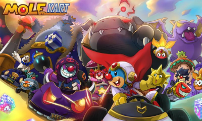 Screenshot of the application Mole Kart - #5