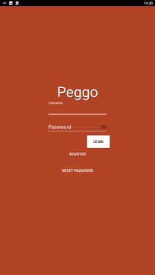 Screenshot of the application Peggo - #2