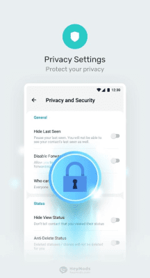 Screenshot of the application GBWhatsApp - #3