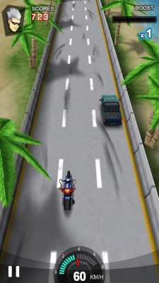 Screenshot of the application Racing Moto - #1