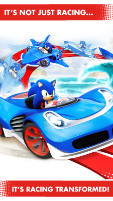 Screenshot of the application Sonic Racing Transformed - #1