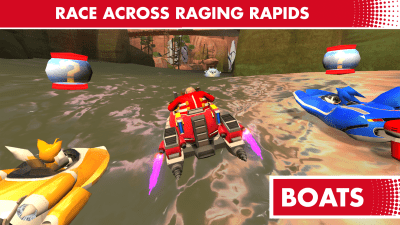 Screenshot of the application Sonic Racing Transformed - #3