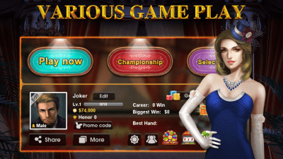 Screenshot of the application DH Texas Poker - #5