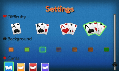 Screenshot of the application Solitaire Spider - #4