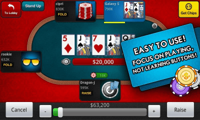 Screenshot of the application VIP Poker - #1