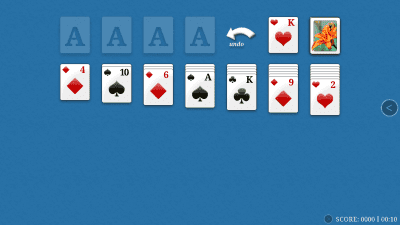 Screenshot of the application ExtraAndroary Solitaire - #1