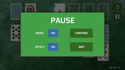 Screenshot of the application Solitaire by Generic Co. - #4