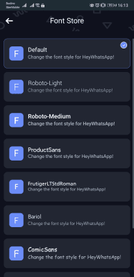 Screenshot of the application HeyWhatsApp - #12