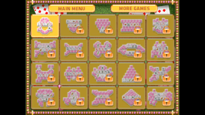 Screenshot of the application Duchess Solitaire - #3