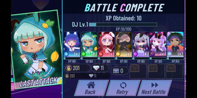 Screenshot of the application Gacha Neon - #7