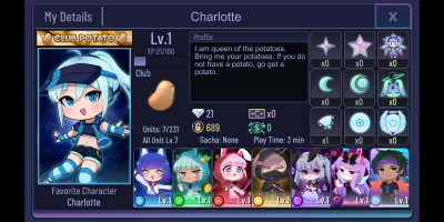 Screenshot of the application Gacha Neon - #8