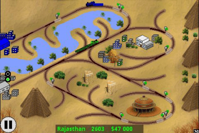 Screenshot of the application Playing Railroad in India - #6