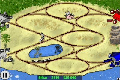 Screenshot of the application Playing Railroad in India - #7