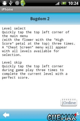 Screenshot of the application CheMax FC - #3