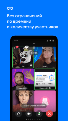 Screenshot of the application VK Calls - #1