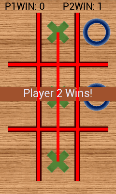 Screenshot of the application Tic Tac Toe Joy - #5