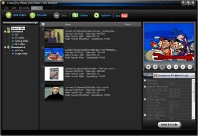 Screenshot of the application Free Video Converter - #2