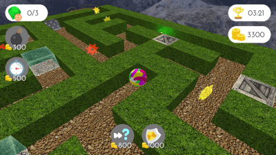 Screenshot of the application Labyrinth 3D - #1