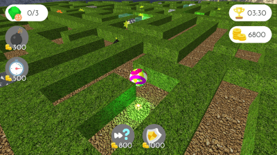 Screenshot of the application Labyrinth 3D - #3